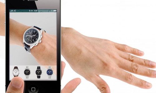 realidad aumentada tienda online relojes